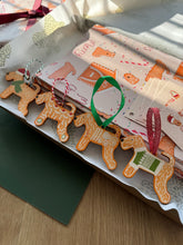 Load image into Gallery viewer, Gingerbread Wheaten in jumper Christmas Decoration