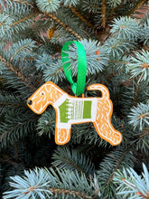 Load image into Gallery viewer, Gingerbread Wheaten in jumper Christmas Decoration
