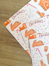 Load image into Gallery viewer, Gingerbread Soft Coated Wheaten Terrier Christmas Wrapping Paper and Tags