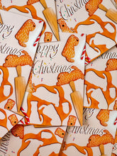 Load image into Gallery viewer, Happy Christmas Lets Make Gingerbread Soft Coated Wheaten Terriers Christmas Card