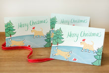 Load image into Gallery viewer, Christmas Cards Ice Skating Wheatens