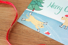 Load image into Gallery viewer, Christmas Cards Ice Skating Wheatens
