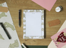 Load image into Gallery viewer, Soft Coated Wheaten Terrier Pattern Notepad