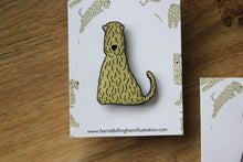 Load image into Gallery viewer, Soft Coated Wheaten Terrier Enamel 2024 pin badge