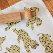 Load image into Gallery viewer, Soft Coated Wheaten Terrier Pattern Tea Towel