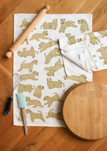 Load image into Gallery viewer, Soft Coated Wheaten Terrier Pattern Tea Towel