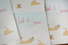 Load image into Gallery viewer, Let It Snow Christmas Card