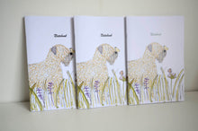 Load image into Gallery viewer, Soft Coated Wheaten Terrier With Butterlfy Notebook