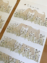 Load image into Gallery viewer, Row of To The One I Love Cards