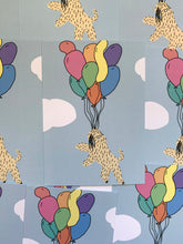 Load image into Gallery viewer, Soft Coated Wheaten Terrier Up Up Away Card laydown