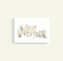 Load image into Gallery viewer, Soft Coated Wheaten Terrier Make A Wish Print without frame