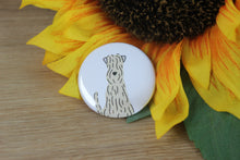 Load image into Gallery viewer, Soft Coated Wheaten Terrier Badge
