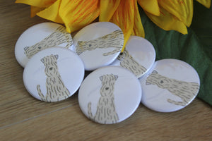 Soft Coated Wheaten Terrier Badge