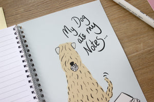 Soft Coated Wheaten Terrier Spiral Notebook