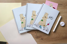 Load image into Gallery viewer, Soft Coated Wheaten Terrier Spiral Notebook
