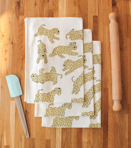 Soft Coated Wheaten Terrier Pattern Tea Towel