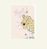 soft coated wheaten terrier thank you card