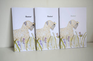 Soft Coated Wheaten Terrier With Butterlfy Notebook