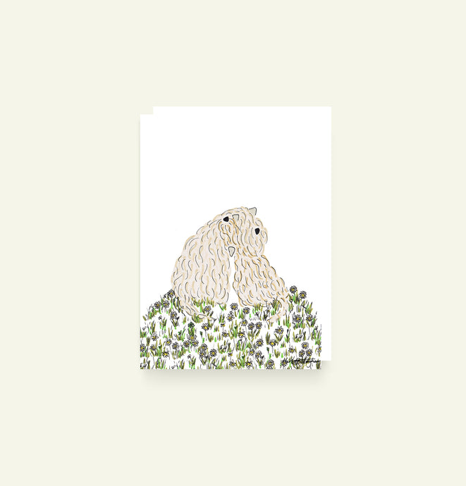 Soft Coated Wheaten Terrier All My Love Card