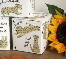 Load image into Gallery viewer, Soft Coated Wheaten Terrier Patterned Mug boxes
