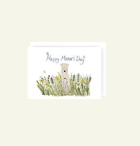 Soft Coated Wheaten Terrier Mothers Day Card