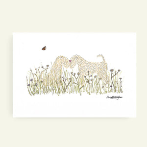 Soft Coated Wheaten Terrier To The One I Love print without frame